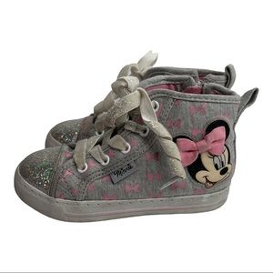 Toddler Girl's DISNEY MINNIE HI-Tops Shoes